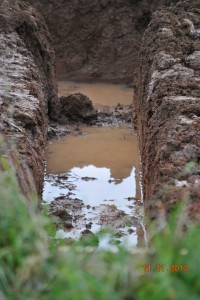 Wer möchte ein Schlammbad? Die Wanne ist voll ;-)